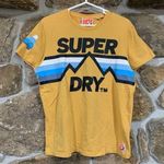 Superdry Mustard Yellow Mountain Graphic Tee Photo 0