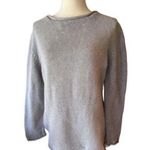Cotton Rolled Neck And Sleeves Sweater Grey Size XL Photo 0