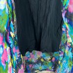 Bongo Size Large Asymmetrical Lined Floral Top Photo 8