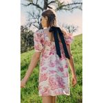 Urban Outfitters  x Laura Ashley Babydoll Penelope Cherub Boho‎ Dress Womens Sz L Photo 2