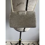 Neiman Marcus Vintage  Evening Bag Silver Beaded  Purse chain‎ strap Photo 1