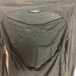 ALC Frank A.L.C. Black linen open back top‎ designer Photo 7