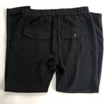 Theory Black Dress Pants 00 Pull On Crepe Joggers Style Photo 1