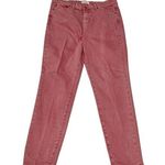 Soho Women’s Nicole Miller pants - SPOTS - red/pink - Size 12 - skinny Photo 0