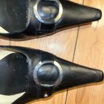 Givenchy  Black Heels with Gold Accent Photo 3