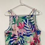 Loft Palm Double Strap Midi Dress Photo 9