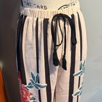Flying Tomato Black and White Floral Wide Leg Pants (M) Photo 1