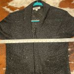 BB Dakota Sequin Black Draped Cardigan Photo 3