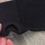 ASOS HIIT By seamless rib 1/4 zip Crop top in black Size Large Photo 2