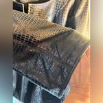 Susan Graver Women’s  faux leather jacket, EUC, beautiful chocolate brown color Photo 1