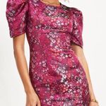 Minuet Floral Puff Sleeve Mini Dress NWT Photo 0