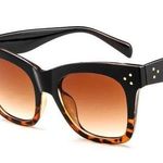 Vintage Butterfly Sunglasses Designer Luxury Square Gradient Sun Glasses Shades Photo 0