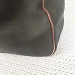 Dunhill Authentic Vintage Brown Grey Coated Canvas Weekender Bag Plaid Lining Photo 6