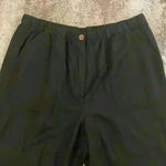 Westbound Women’s Black w/Palm Leaf Pattern  Capris Photo 1