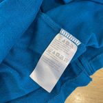 Denim & Co Active Womens 5XP Blue Hoodie Pullover‎ Drawstring Sweatshirt Blue Size 5X Photo 4