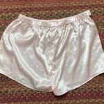 BABY PINK SATIN LINGERIE SLEEP SHORTS Size M Photo 2