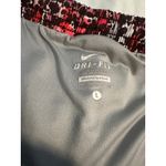 Nike Dri-FIT Running Shorts Women's Size L Red White Floral Athletic Gym Photo 6