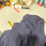 BHLDN Anthropologie  Navy Mendoza Formal Front Slit Dress Womens Size 8 READ FLAW Photo 12