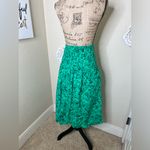 NTM: Isabel Maternity Green Floral Elastic Smocked Waist Skirt NWT Sz M Photo 10