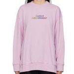 Stella McCartney Purple High Frequency Gel Logo Sweatshirt - Medium $725 Photo 0