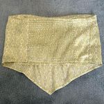 Hollister Green, floral, flowy tube top Photo 2