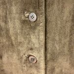 Lord & Taylor Brown Suede Leather Jacket Button Front Lined Pockets Size XL Photo 2