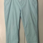 Talbots Size 18 W Slim Ankle Light Blue Wash Jean Casual Stretch High Rise Denim Photo 0