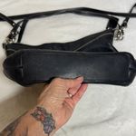 Coach Black Leather Hobo Bag with detachable crossbody strap Photo 4