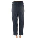 Everlane  Women's Black Straight Wide Leg High Waist Denim Jeans Pants Size 0 Photo 2