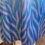 Giffniseti Sequined Formal Elegant Aqua and Blue Evening Gown Size Large Photo 10