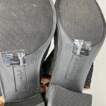 American Eagle | Black Slip On Shoes Heels 6W Photo 5