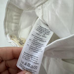 Madewell  Jeans Womens 26 White 10" High-Rise Skinny‎ Button Fly Raw Hem Step Hem Photo 5