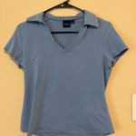 Sonoma  Light Blue Short Sleeve Women’s Shirt Photo 0