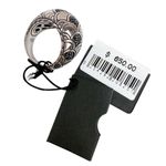 John Hardy Sterling Silver 925 Naga Lava Black Sapphire Dome Ring Cocktail .925 Photo 4