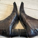 via spiga Western Leather Ankle Boots Photo 8
