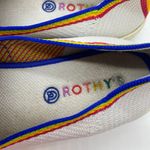 Rothy's White Rainbow Slip On Shoes Colorful Preppy Casual Women's size 10 Photo 5