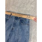 Levi's Del Norte Flame Jeans 501 Skinny 26x28 Cotton Button Premium Boot Western Photo 7