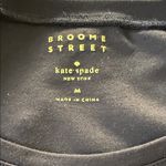 Kate Spade Broome Street Black Fit & Flare Dress Ruffle Cuff Size M Photo 1