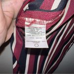 Flynn Skye  Revolve Jade Burgundy Striped Boho Festival Jumpsuit Small Photo 9