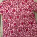Vineyard Vines ‎ Performance Sz Large Pink White Medallion Quarter Zip Pullover Photo 6