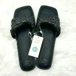 A New Day Nicolette Black Sandals Size 9.5 Photo 2