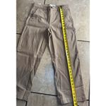 Ella Moss  Womens Pants Brown Cropped Wide Leg Pockets High-Rise Belt Loops Sz 6 Photo 13