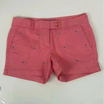 Vineyard Vines Dayboat Shorts Chino Whales Preppy Summer Pink women’s 4-NWOT Photo 0
