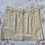 Free People  Linen Mini Skirt Photo 1