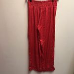 Aerie Red Polka Dot Elastic Waist Pajama Pants Women’s Size S Photo 1