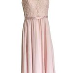 Mori Lee Madeline Gardner Style No 122 Blush Pink Bridesmaid Dress Size 20 Photo 11