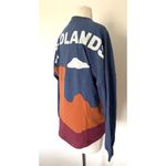 Spirit Jersey  Badlands Patchwork Oversized Cotton Unisex Sweatshirt Sz S Photo 3