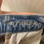 American Eagle  Curvy 90s Straight Jeans Size 0 Photo 8