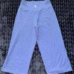 Lululemon  Clam Digger II Power Purple Crop Yoga Pant Capri Stretch Size 10 Photo 0