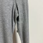 Nordstrom Elodie Button Up Henley Onesie in Grey Size Medium Photo 3